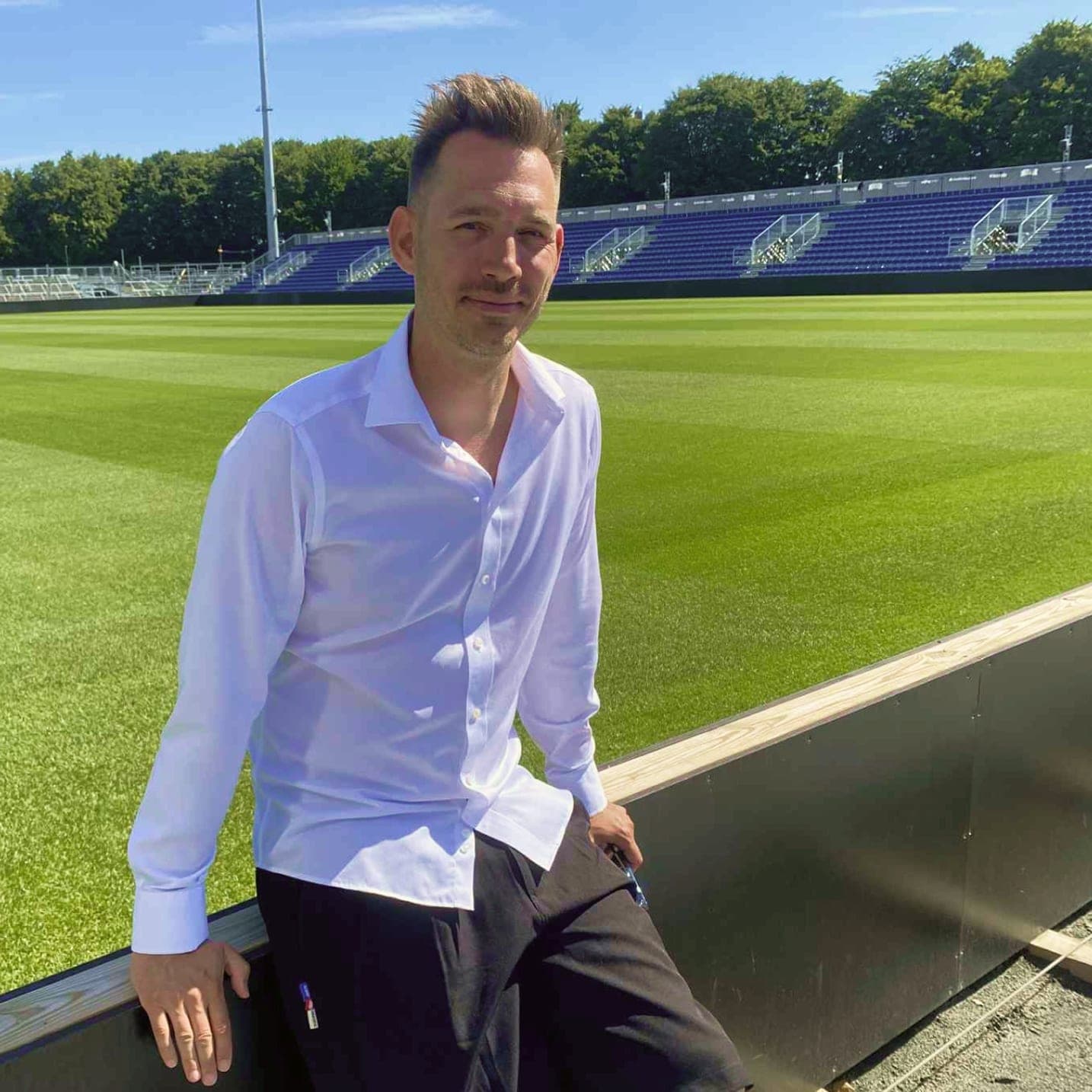 asger munkholm at ceres park in aarhus